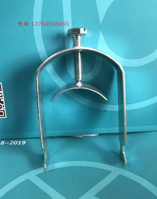 机柜槽卡子 UB50-64 EMC 导电铝轨道NS30/15安装屏蔽线金属电缆夹