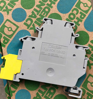 菲尼克斯传感器/执行器端子 DOK1.5-2D - 2717139 三层接线端子排