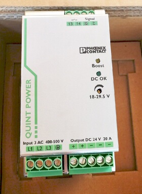 2866792菲尼克斯phoenix开关电源QUINT-PS/ 3AC/24DC/20 20A 380V