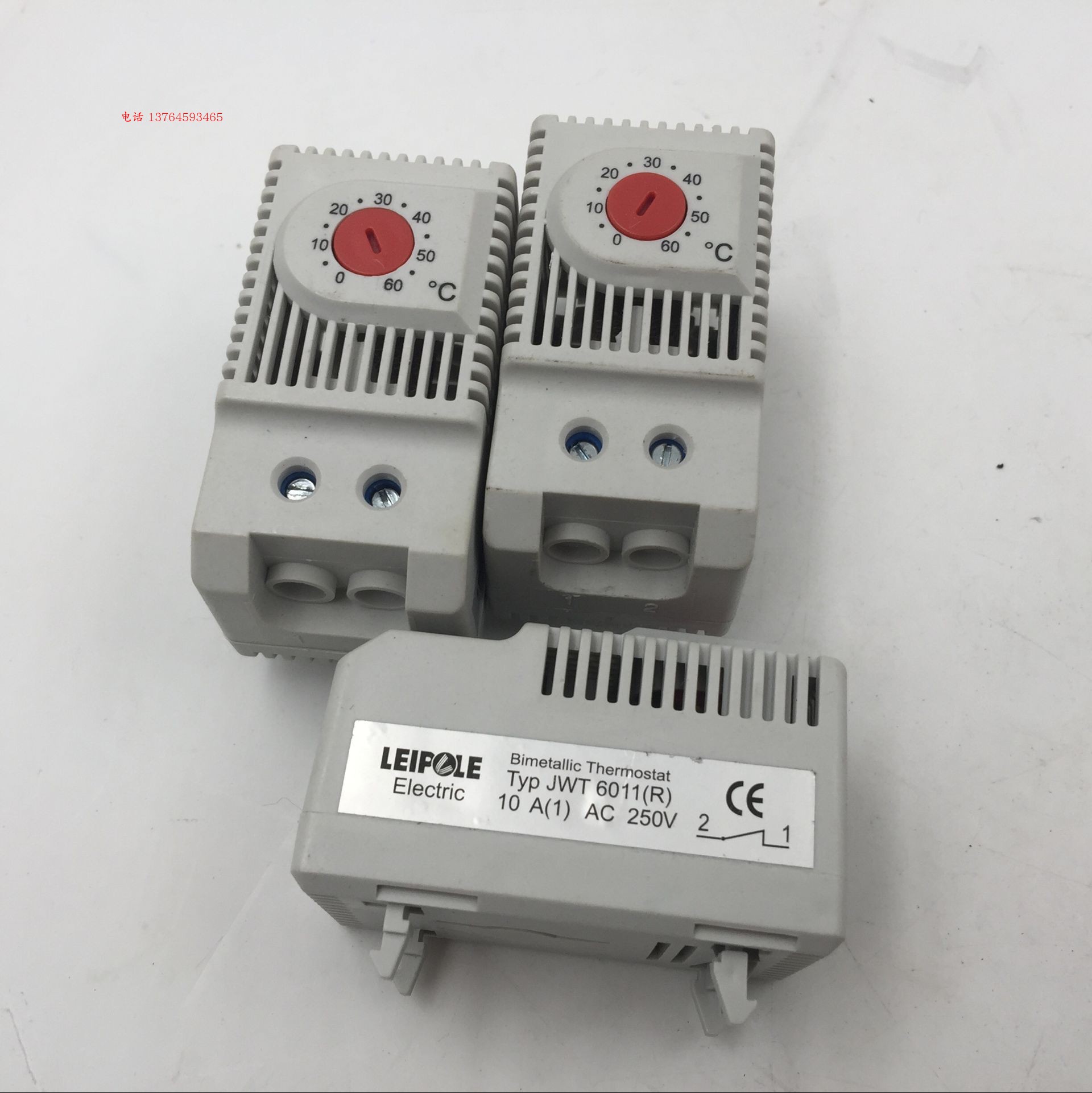 上海雷普LEIPOLE正品 配电柜自动温度控制器 JWT6011R 风扇温控器