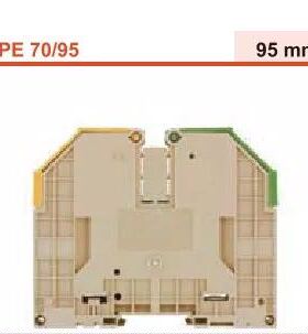 WPE 70/95 正品 魏德米勒 接地型接线端子 1037300000