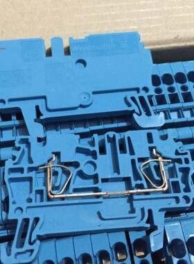 原装魏德米勒接线端子插拔式ZDU 2.5 BL 1608520000 蓝色弹簧式