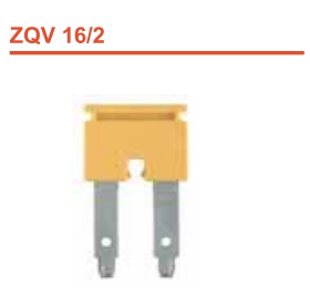 ZQV16/2 正品魏德米勒弹簧式端子横联件1739690000 ZDU16短接条