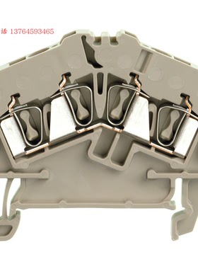 魏德米勒原装正品弹片接线端子排 1706060000 ZDU2.5-2/4AN 现货