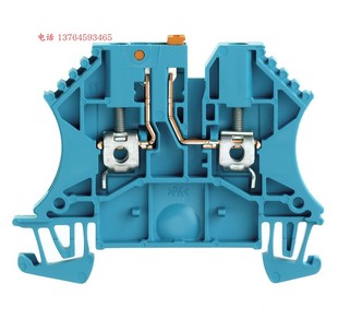 WTR 2.5 BL 正品魏德米勒蓝色开关型端子 刀闸端子排 8731640000