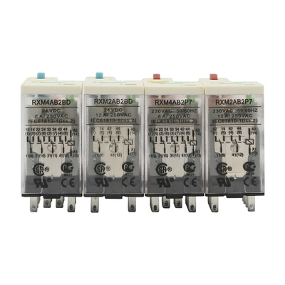 施耐德中间继电器RXM2AB2BD