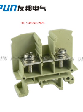 UBJ2-6 UPUN 上海友邦电气正品 板式螺钉接线端子 6平方 271005