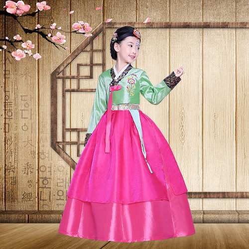 韩服朝鲜族传统民族服装汉月坊