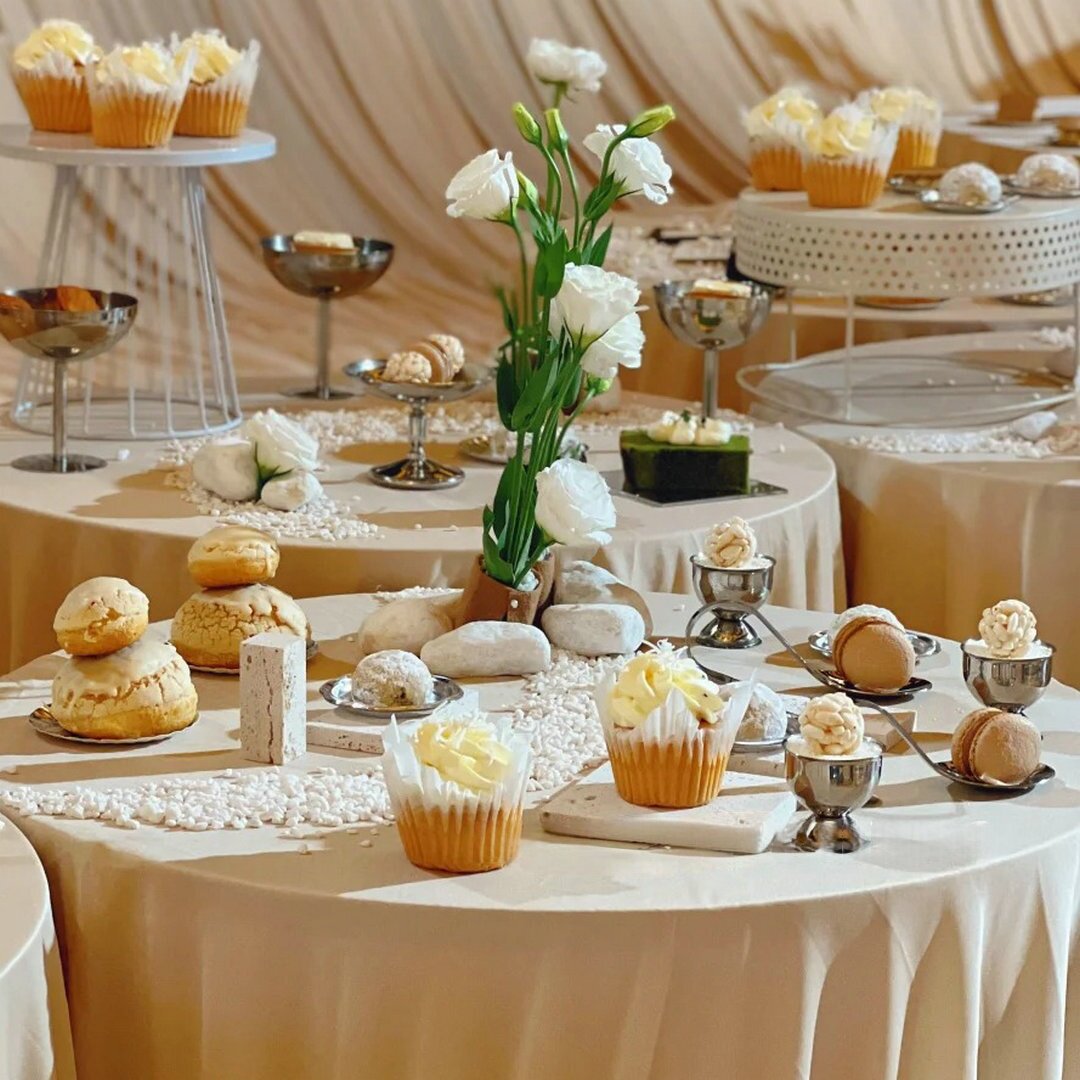 婚礼婚庆订婚摆台甜品台高端不锈钢布丁碗金属银色系水果杯香槟塔