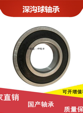 国产轴承薄壁深沟球/6007 6008 6009 6010 6012 6013/ZZ/RS后轮