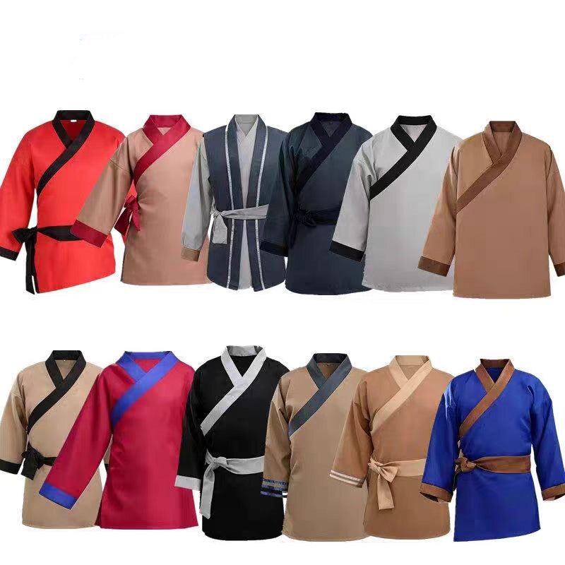古代古装上衣男女通用店小二武松