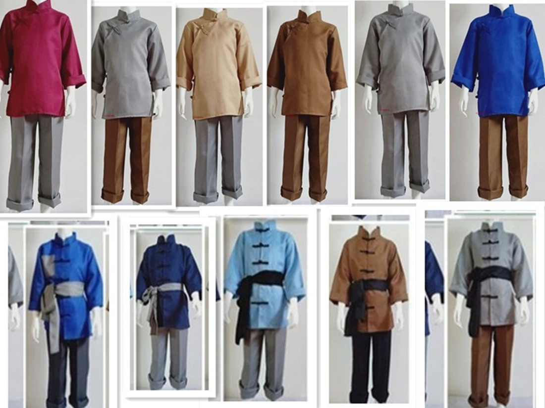 成人儿童难民服农村妇女演出服装男群众演员农民直播衣服老百姓