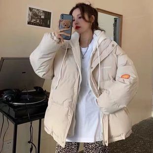 00后2026新款羽绒服女短款小个子加厚保暖白鸭绒外套冬季