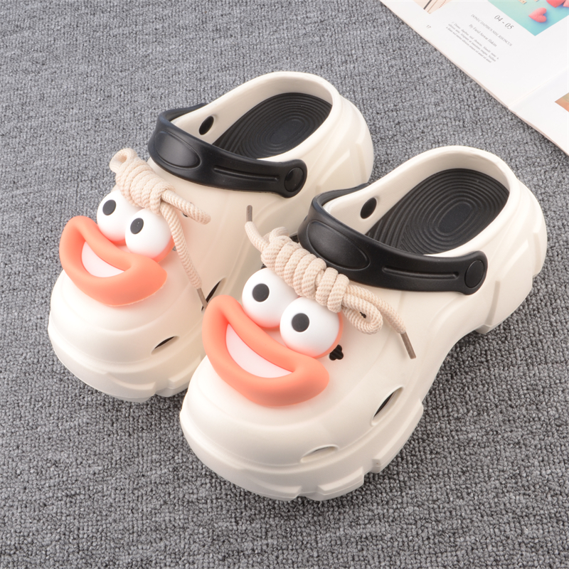 2025EVA夏季新款厚底洞洞鞋