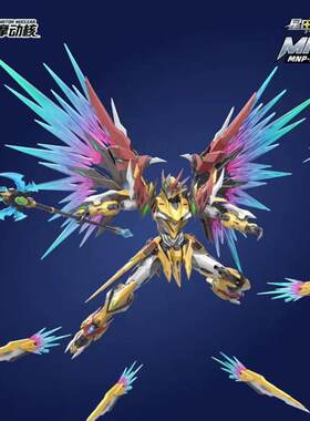 摩动核精制版白起限定版带机枪 星甲魂将传 合金骨架 武安刃
