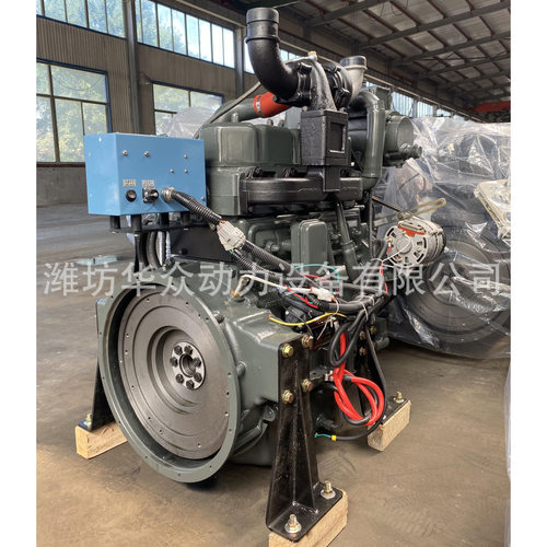 潍坊80 95马力柴油R4108C发动机 钓鱼船玻璃钢渔船4105船用发动机