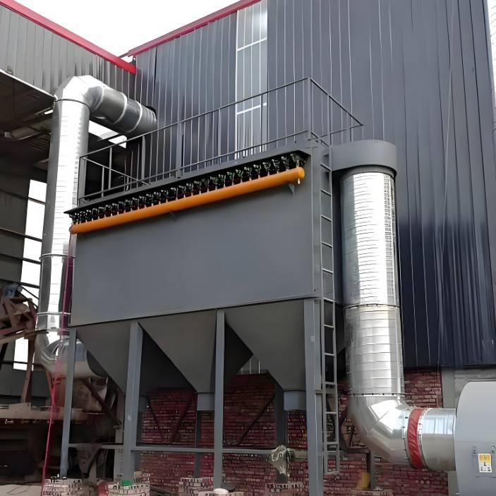 脉冲布袋除尘器工业中央粉尘设备用粉尘处理器布袋除尘器