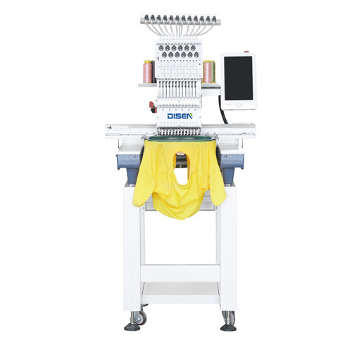 单头电脑绣花机 刺绣机 帽绣机 single head embroidery machine
