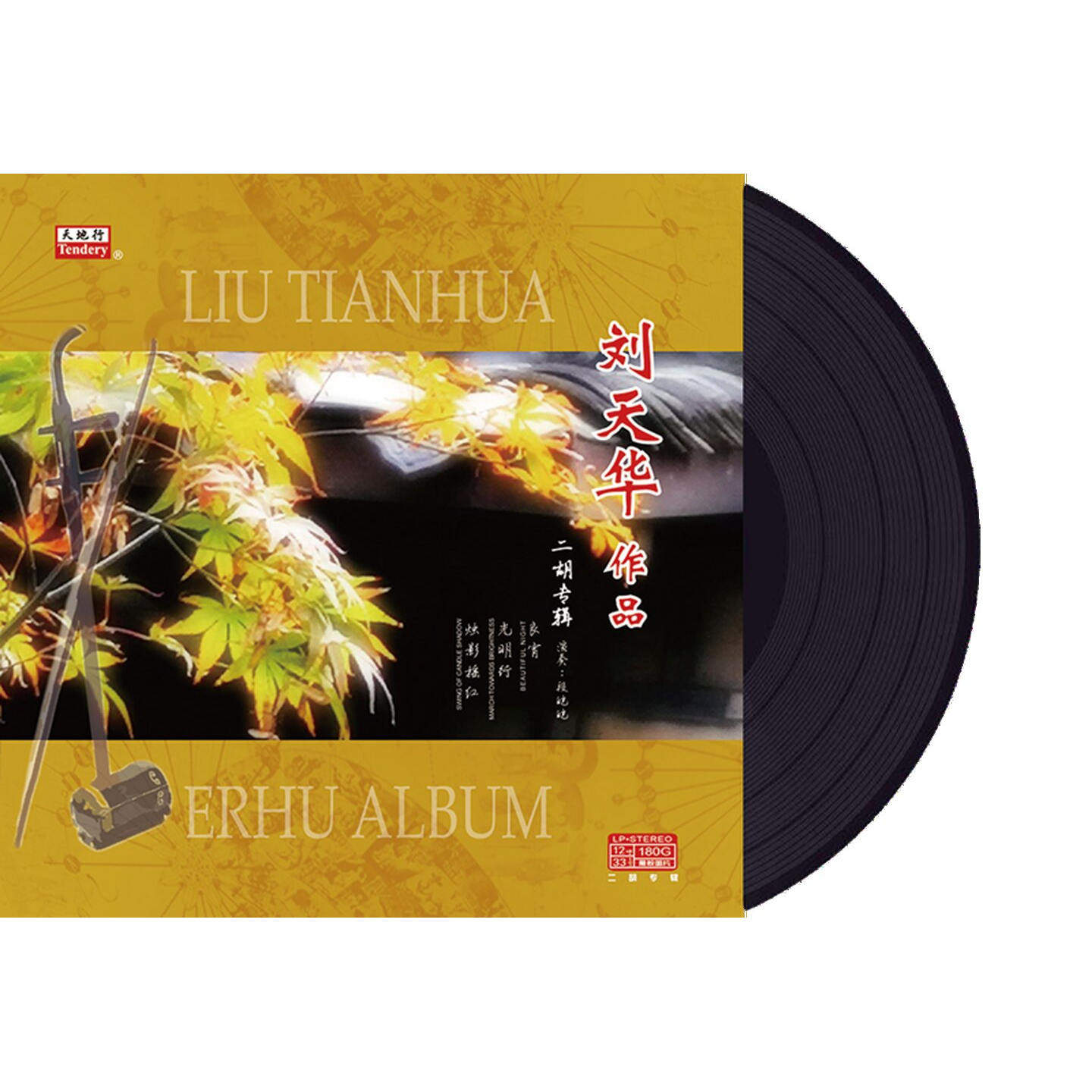 乐器大全二胡古琴小号单簧管排箫竖笛古典轻音乐黑胶唱片正版lp