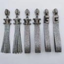 2024新款 靴箱包尼龙金属拉链配件 创意钻石拉头皮带镶钻高端服饰鞋