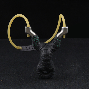 新款304不锈钢顶卡弹弓数控方头圆头卡球弓速射精准威力打鱼专用