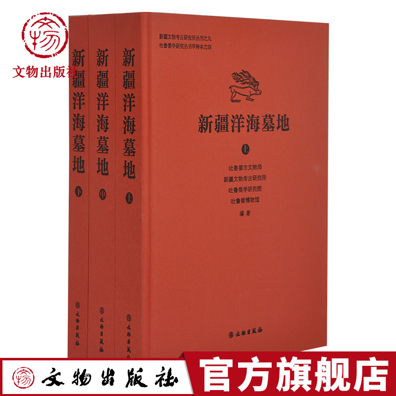 新疆洋海墓地 套装上中下3册 吐鲁番市文物局等编 新疆文物考古研究所丛刊之九吐鲁番学研究丛书  文物出版社官方旗舰店