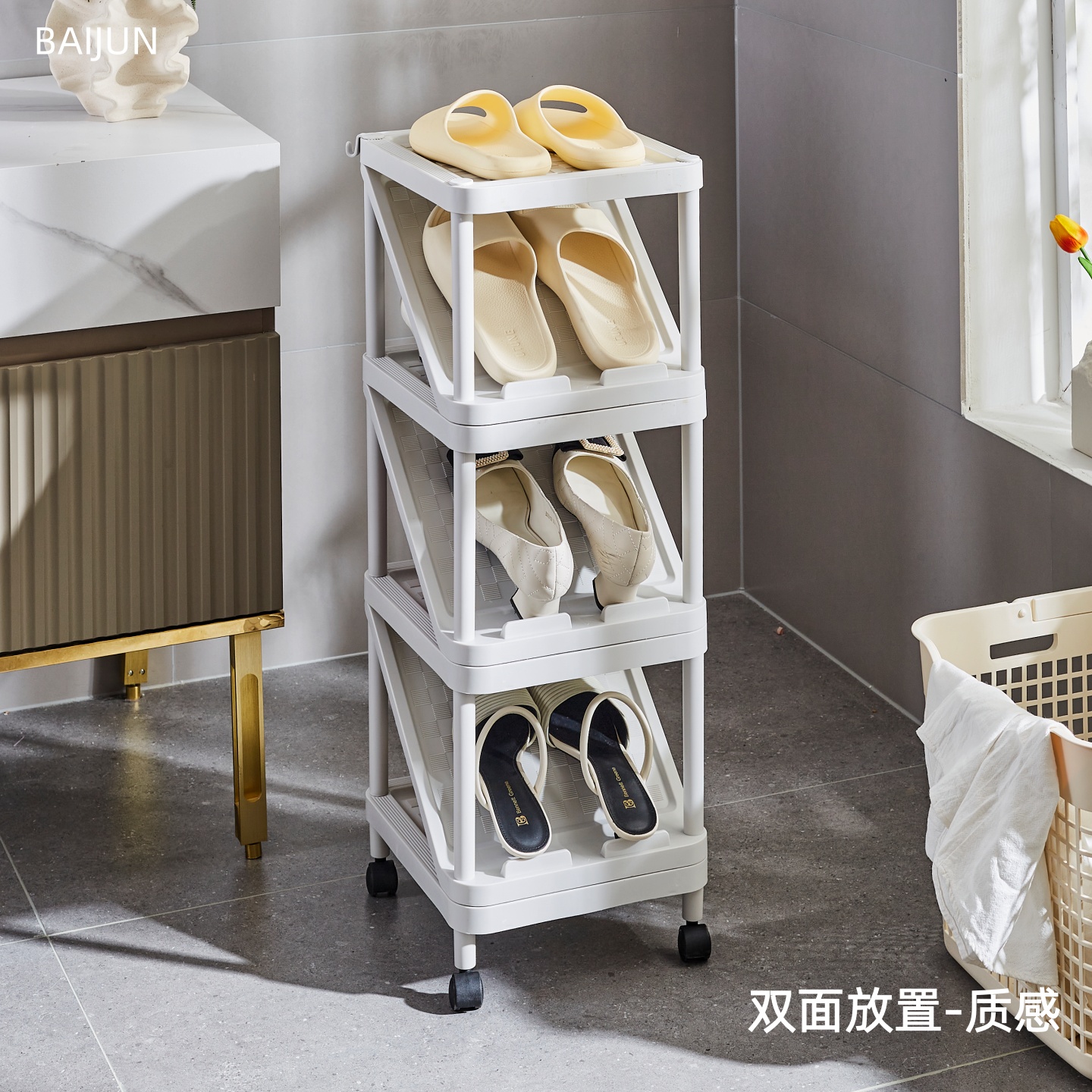 出口品质厚实鞋架多层鞋子收纳柜