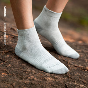 奥尼捷新款运动袜男女吸汗透气防臭夏季短中筒马拉松专业跑步袜子