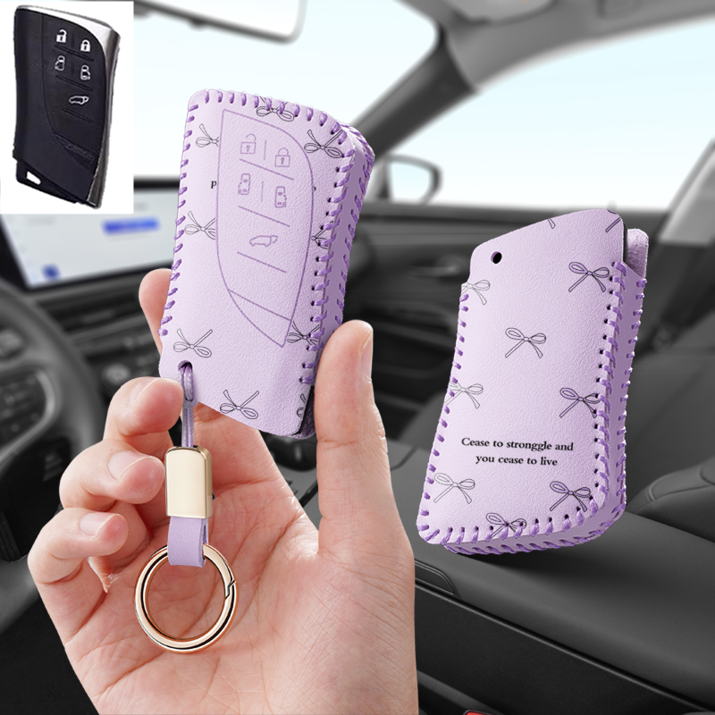 适用雷克萨斯LM500h汽车钥匙套LM350h专用雷尔法包扣壳保护套男女