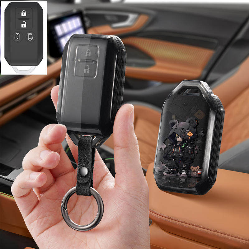 适用铃木天语SX4汽车钥匙套包维特拉骁途锋驭启悦雨燕奥拓启悦扣