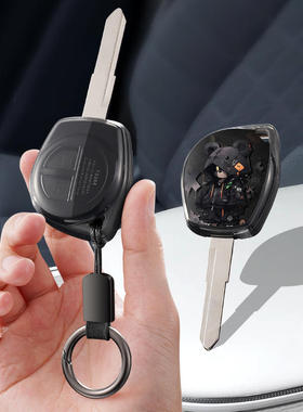 适用铃木雨燕奥拓启悦吉姆尼JB64天语SX4汽车钥匙套JB74包壳扣女