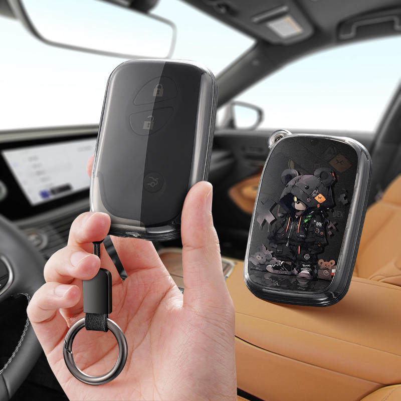 适用雷克萨斯CT200H汽车钥匙套gs300GX包壳扣is300女10高级11老款