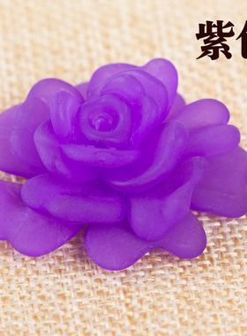 四瓣花发财树手工串珠
