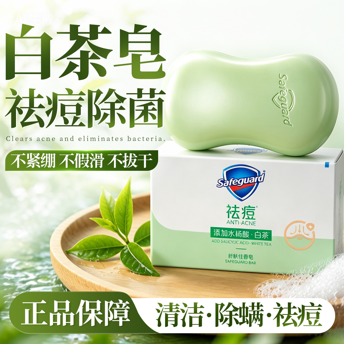 【祛痘除螨除菌】舒肤佳香皂