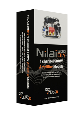 Hypex Class D类功放模块Nilai500 Hi-Fi超低失真数字NCore发烧