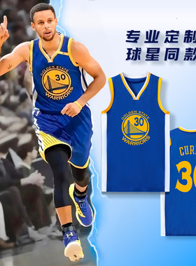 湖人队东契奇詹姆斯科比球衣勇士队凯尔特人儿童篮球服套装男定制