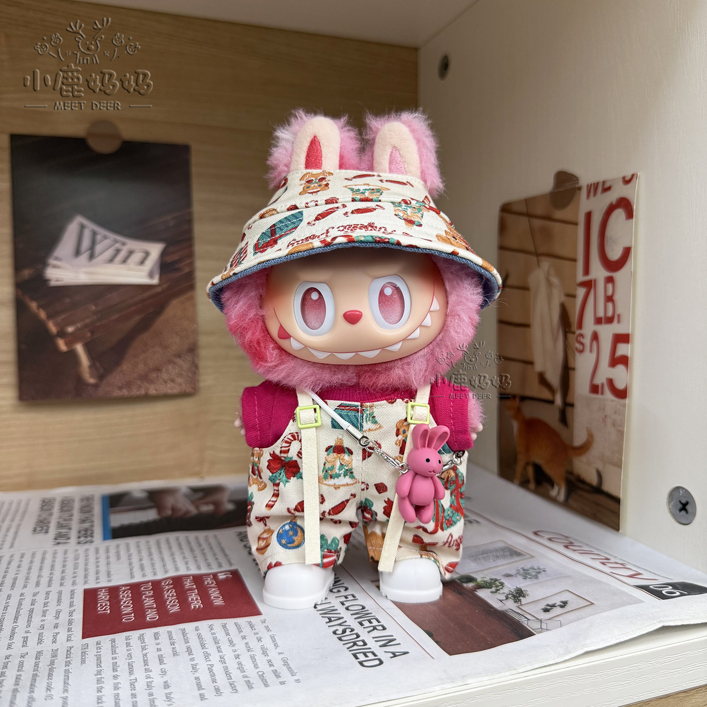 拉布布前方高能爱圣诞可爱替换装