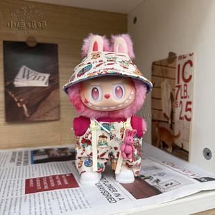 圣诞节labubu娃衣套装一三代拉布布前方高能爱圣诞可爱衣服替换装