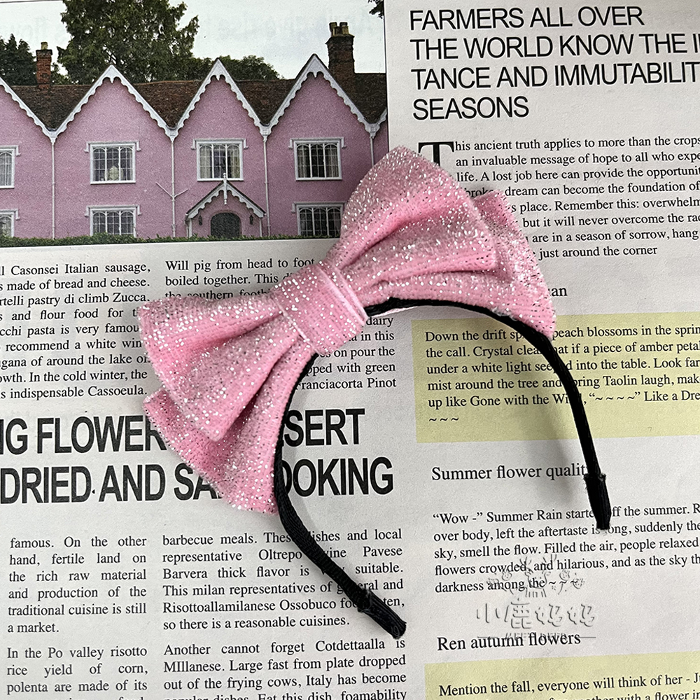 labubu拉布布蝴蝶结发箍