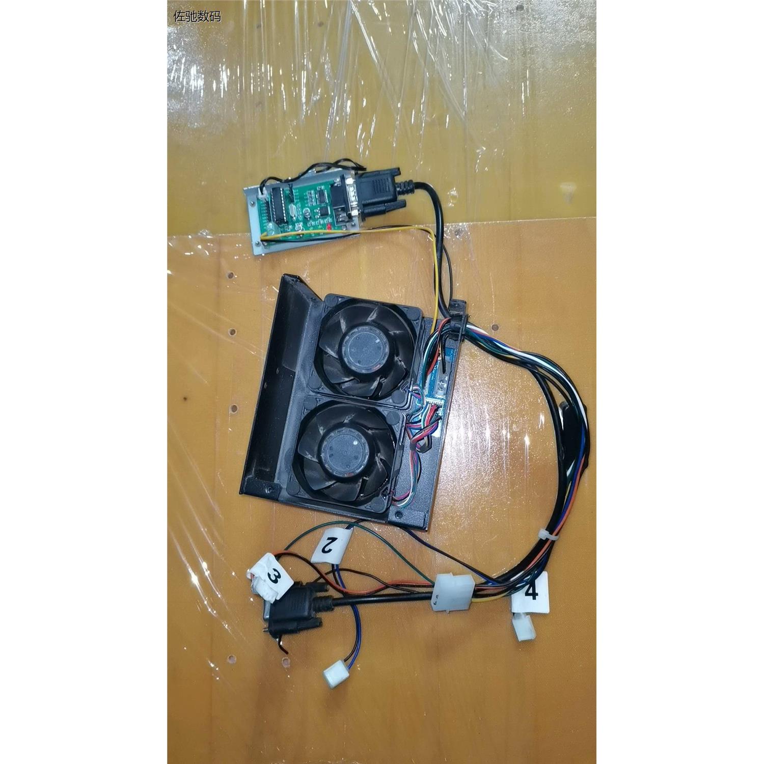 议价出测试机拆机散热模组，带两个DFPA0656B2U散热风扇，实