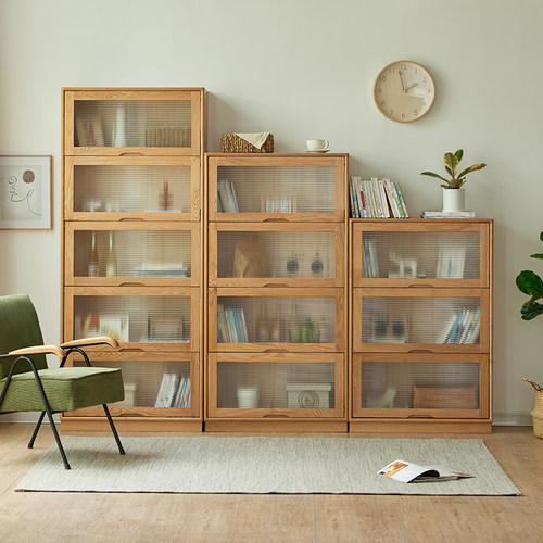 带门全书柜良工实木北欧