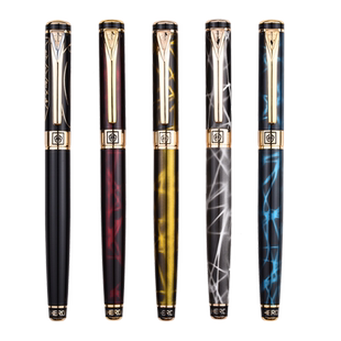 【书法美工笔】英雄美工钢笔书法专用弯尖弯头练字硬笔书法刚笔成人签字签名美术生用0.38瘦金体暗尖书法笔