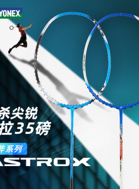 尤尼克斯羽毛球拍专业级yy旗舰店22F全碳素高磅力量型单拍天斧1DG