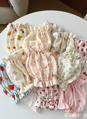 【全尺码】大耳朵狗棉纱幼成年犬吃饭防脏透气耳套美卡可卡布查理