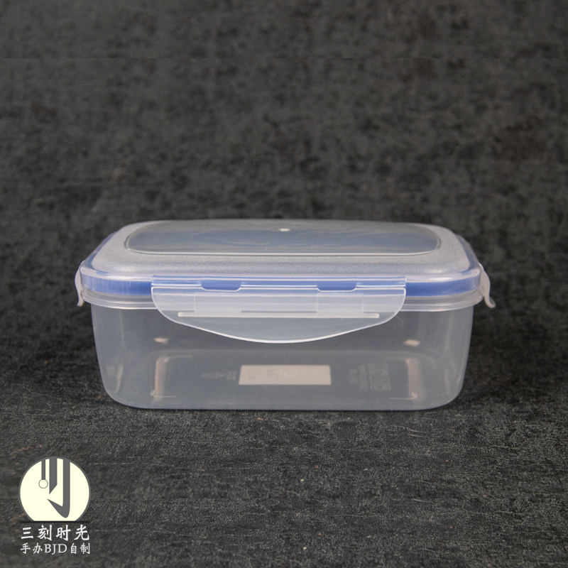 石粉粘土保鲜盒ladoll美国土密封盒手办自制工具收纳盒超轻塑型