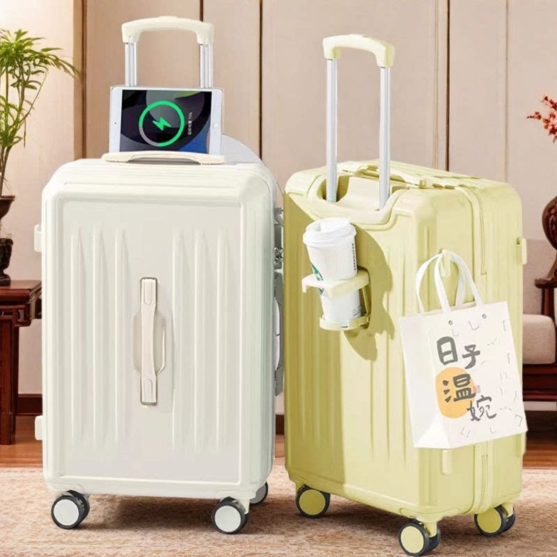 行李箱拉杆箱女2026新款20寸登机箱小型密码皮箱子旅行大容量耐用