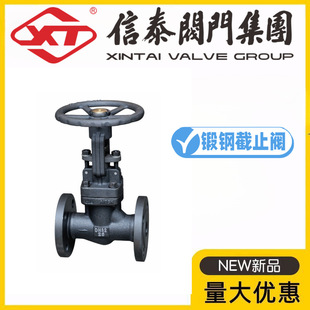 XT上海信泰阀门J41H-16C/25/40/64/100C锻钢法兰截止阀A105N高温