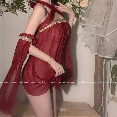 国潮古风敦煌飞天凤女cosplay女装制服性感汉服异域风情舞蹈演出