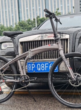 柯瑞斯CRIUS超轻折叠车V12高性价比26寸油碟刹车12速无线电子变速