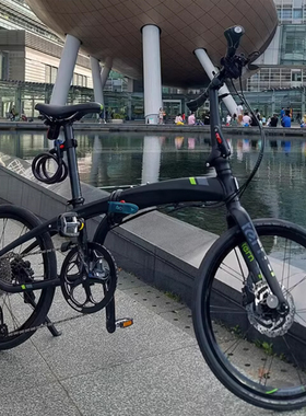 【老刘只懂车】TERN P10 自行车 22寸 451轮组 超轻折叠车 极速40